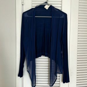Dark Blue Wrap/Cardigan